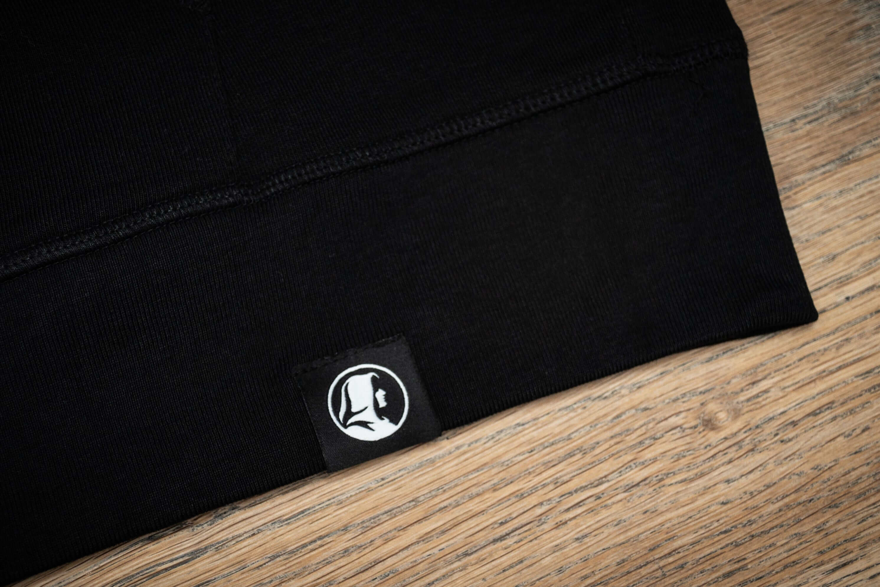 BLACK NORTHERN MONK BRETHREN ZIP HOODIE - Image 4