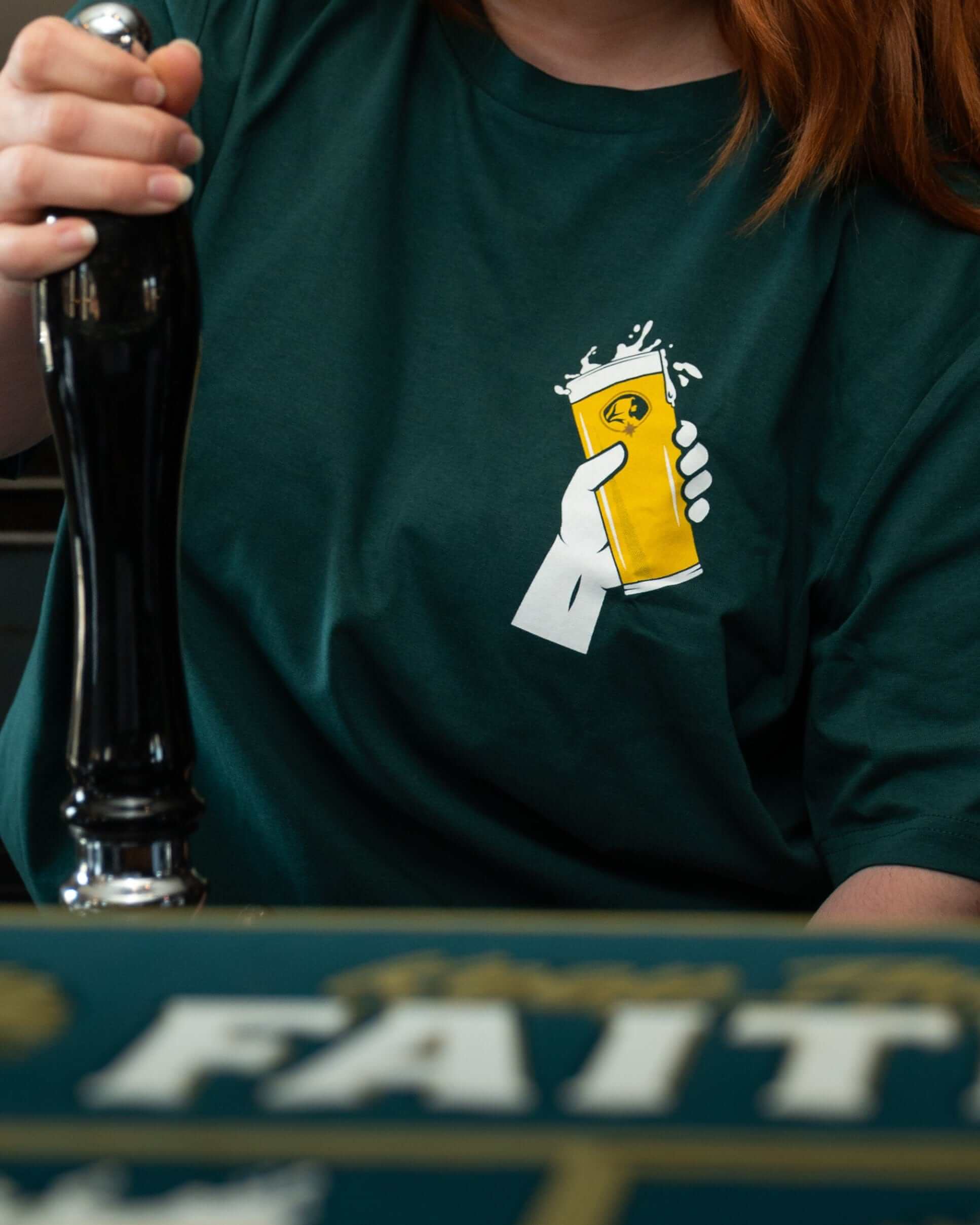 GREEN CHEERS TEE - Image 3