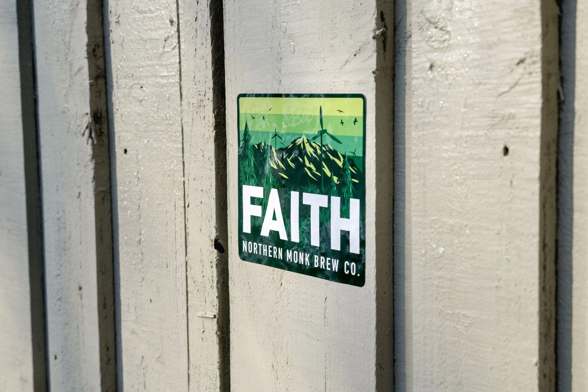 GREEN FAITH STICKER - Image 3