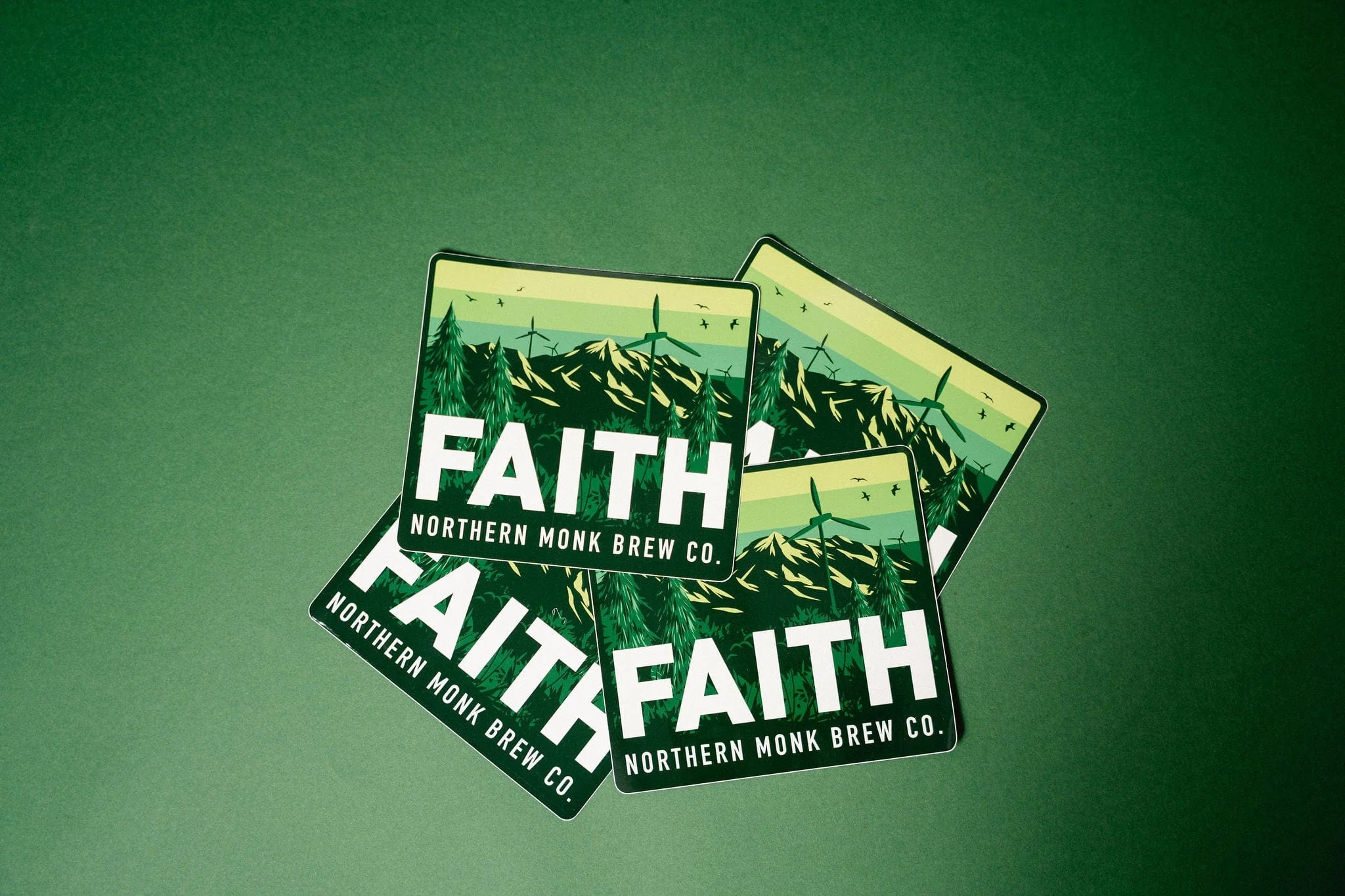 GREEN FAITH STICKER - Image 4